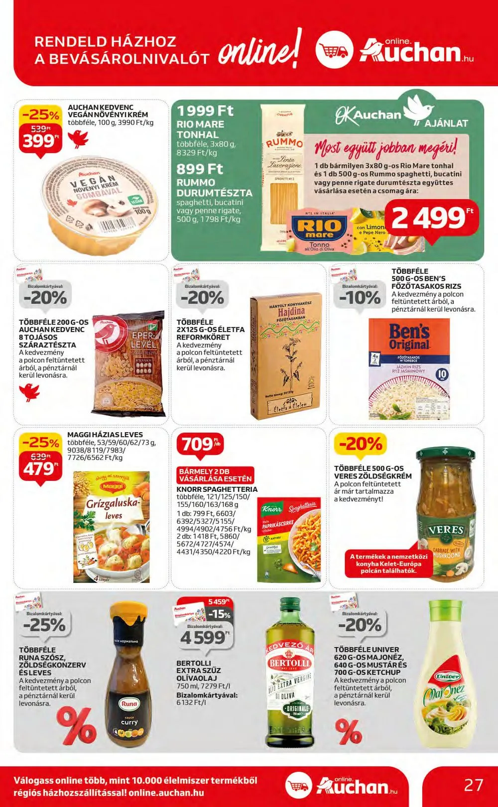 Auchan akciós újság Hipermarket 11.16–11.22 – 27. oldal