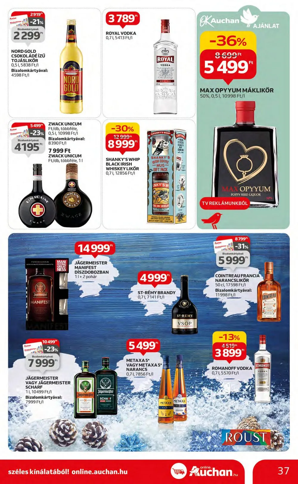 Auchan akciós újság Hipermarket 11.16–11.22 – 37. oldal