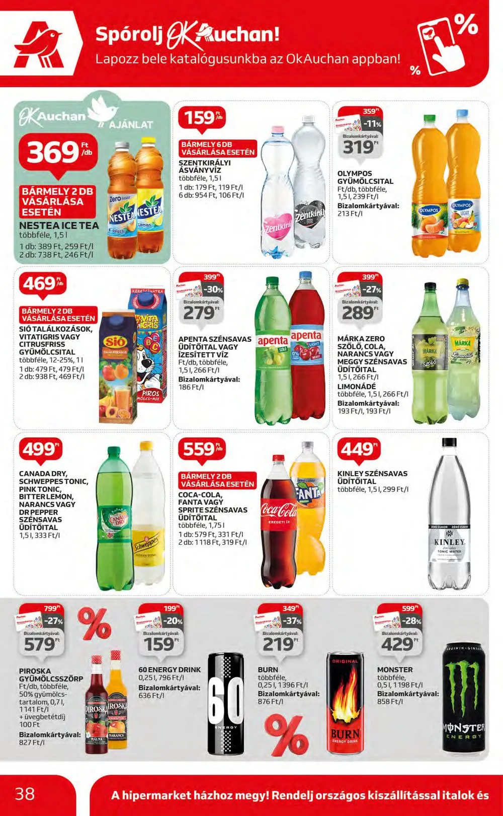 Auchan akciós újság Hipermarket 11.16–11.22 – 38. oldal