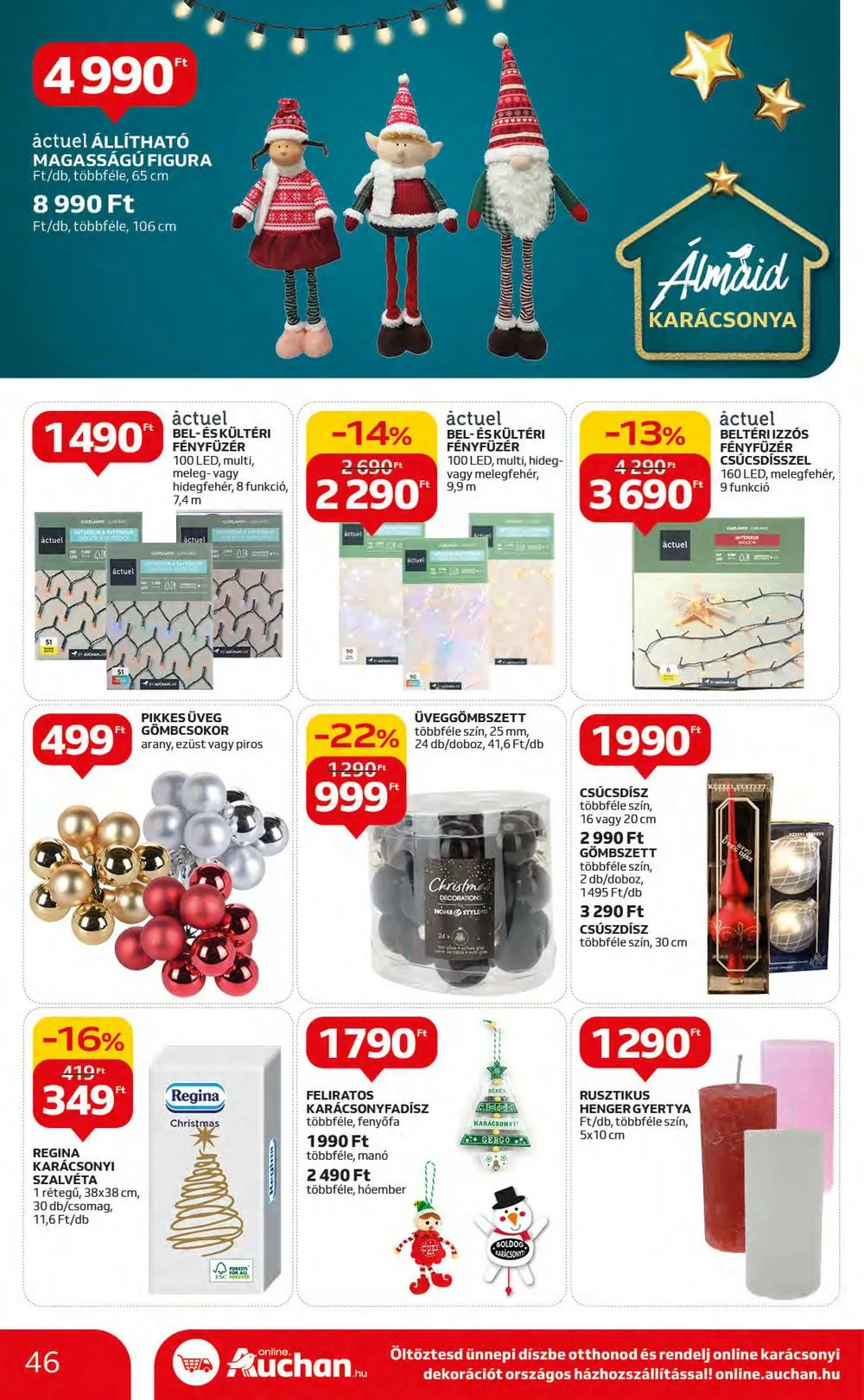 Auchan akciós újság Hipermarket 11.16–11.22 – 46. oldal