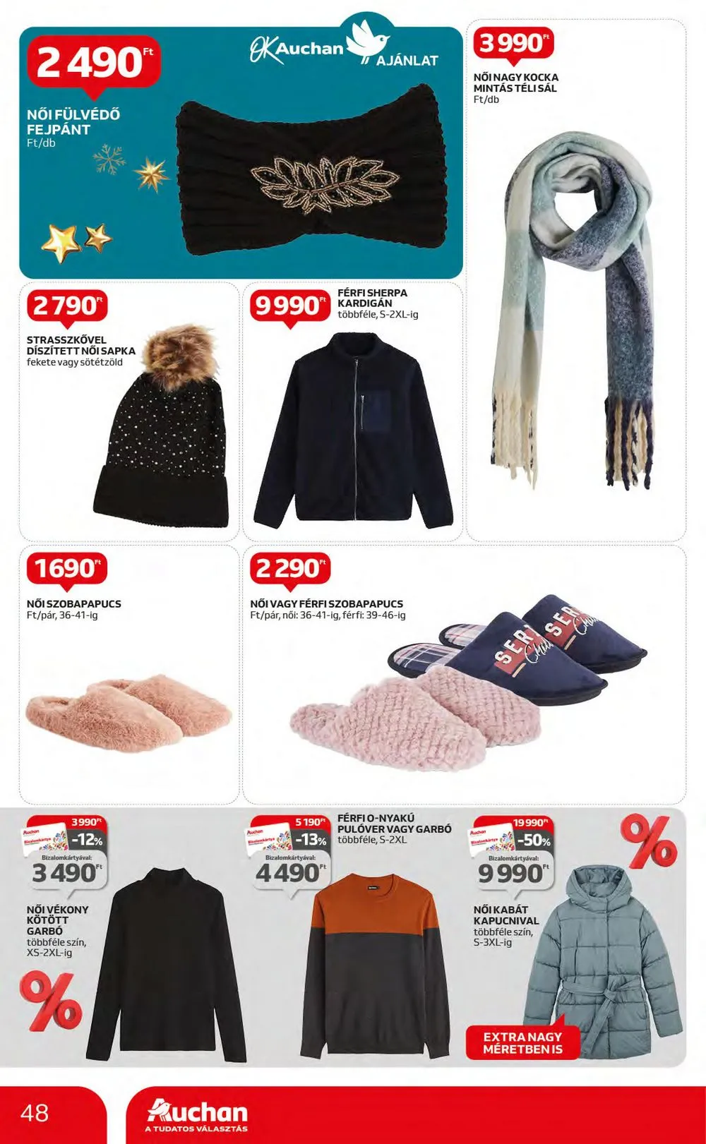 Auchan akciós újság Hipermarket 11.16–11.22 – 48. oldal
