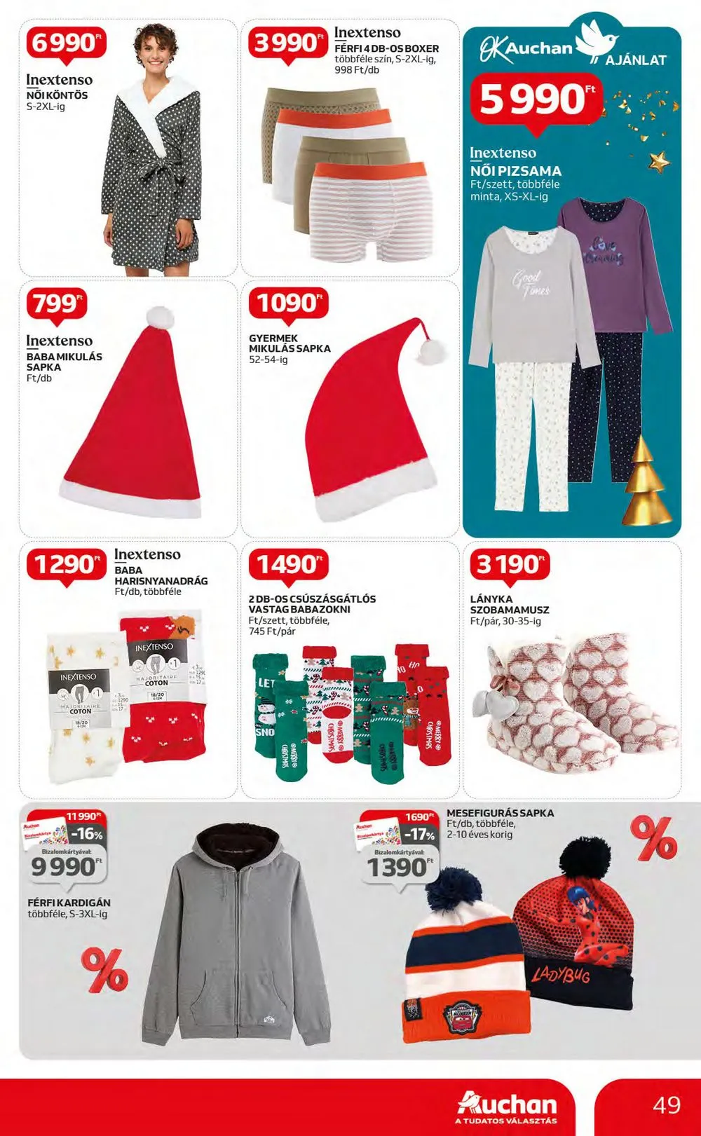 Auchan akciós újság Hipermarket 11.16–11.22 – 49. oldal