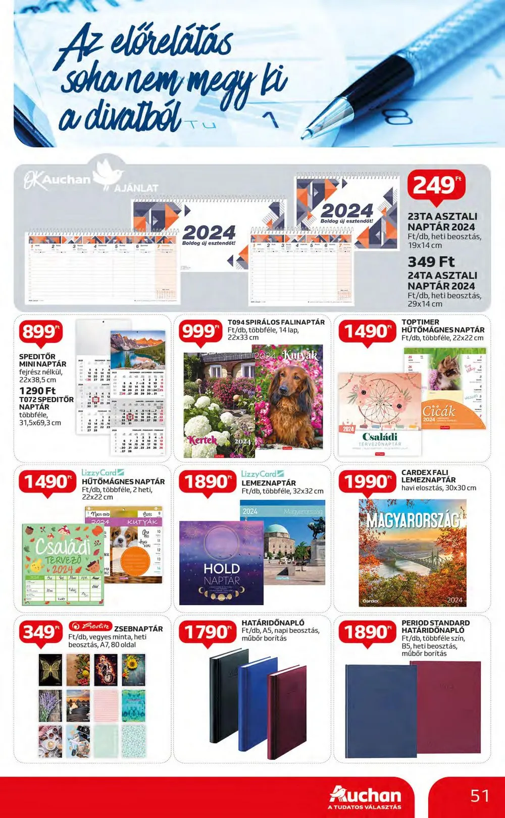Auchan akciós újság Hipermarket 11.16–11.22 – 51. oldal