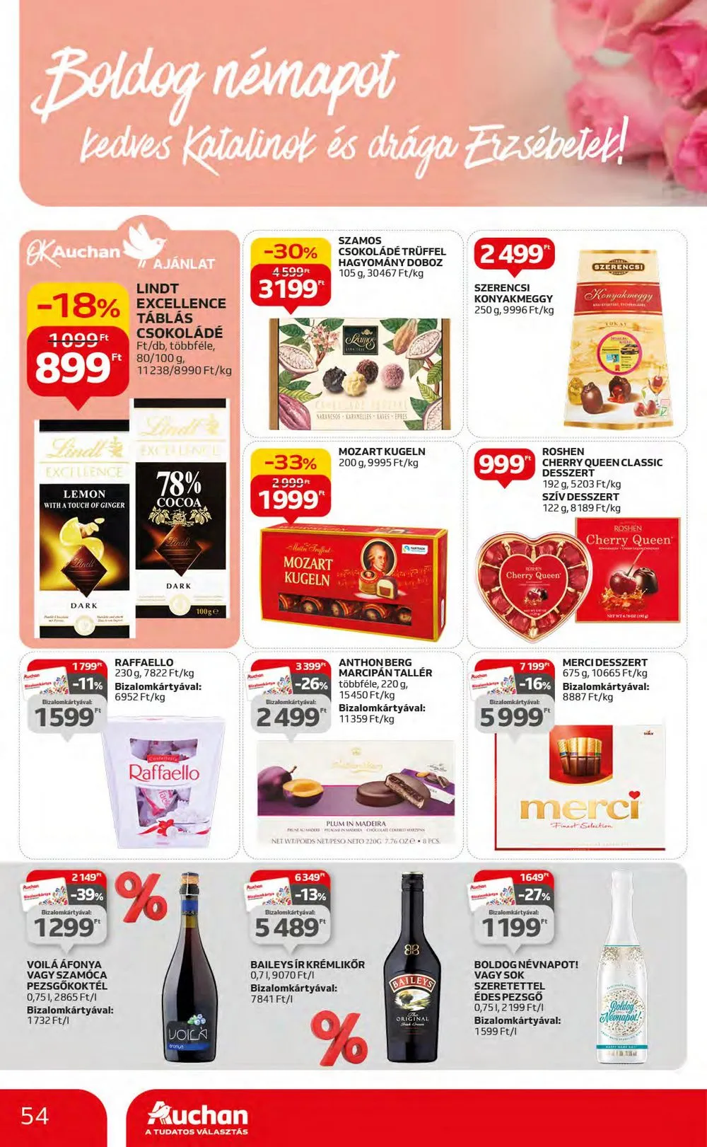 Auchan akciós újság Hipermarket 11.16–11.22 – 54. oldal