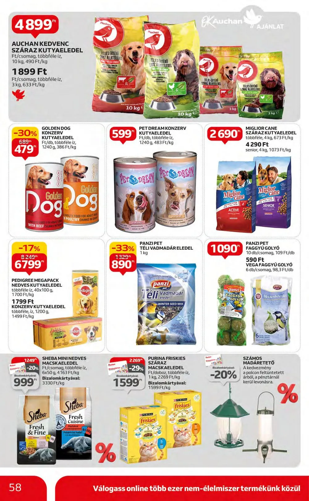 Auchan akciós újság Hipermarket 11.16–11.22 – 58. oldal