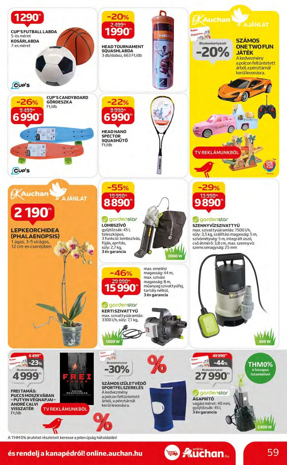 Auchan akciós újság Hipermarket 11.16–11.22 – 59. oldal