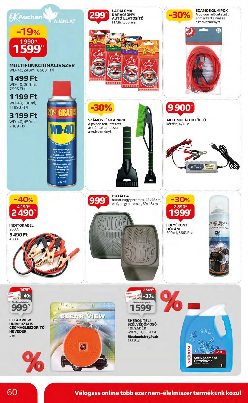 Auchan akciós újság Hipermarket 11.16–11.22 – 60. oldal