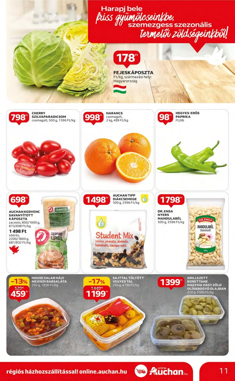 Auchan akciós újság Hipermarket 11.23–11.29 – 11. oldal