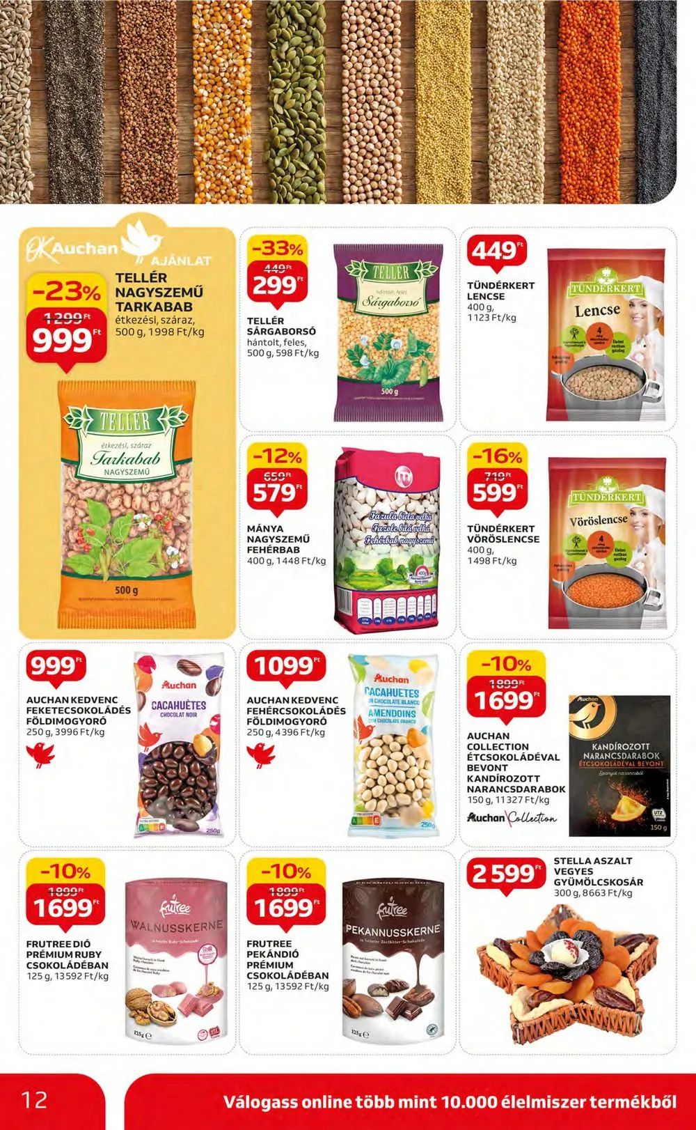 Auchan akciós újság Hipermarket 11.23–11.29 – 12. oldal