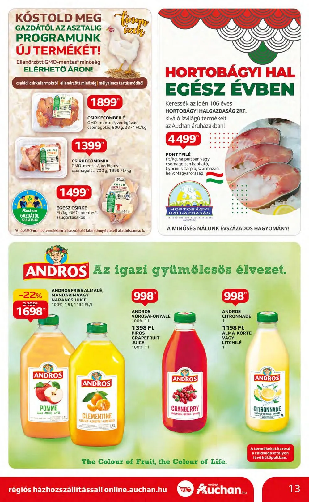 Auchan akciós újság Hipermarket 11.23–11.29 – 13. oldal