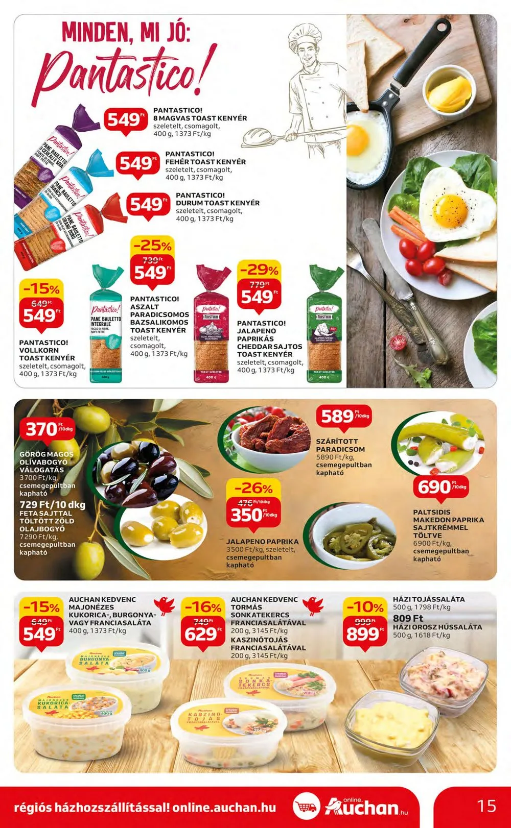 Auchan akciós újság Hipermarket 11.23–11.29 – 15. oldal