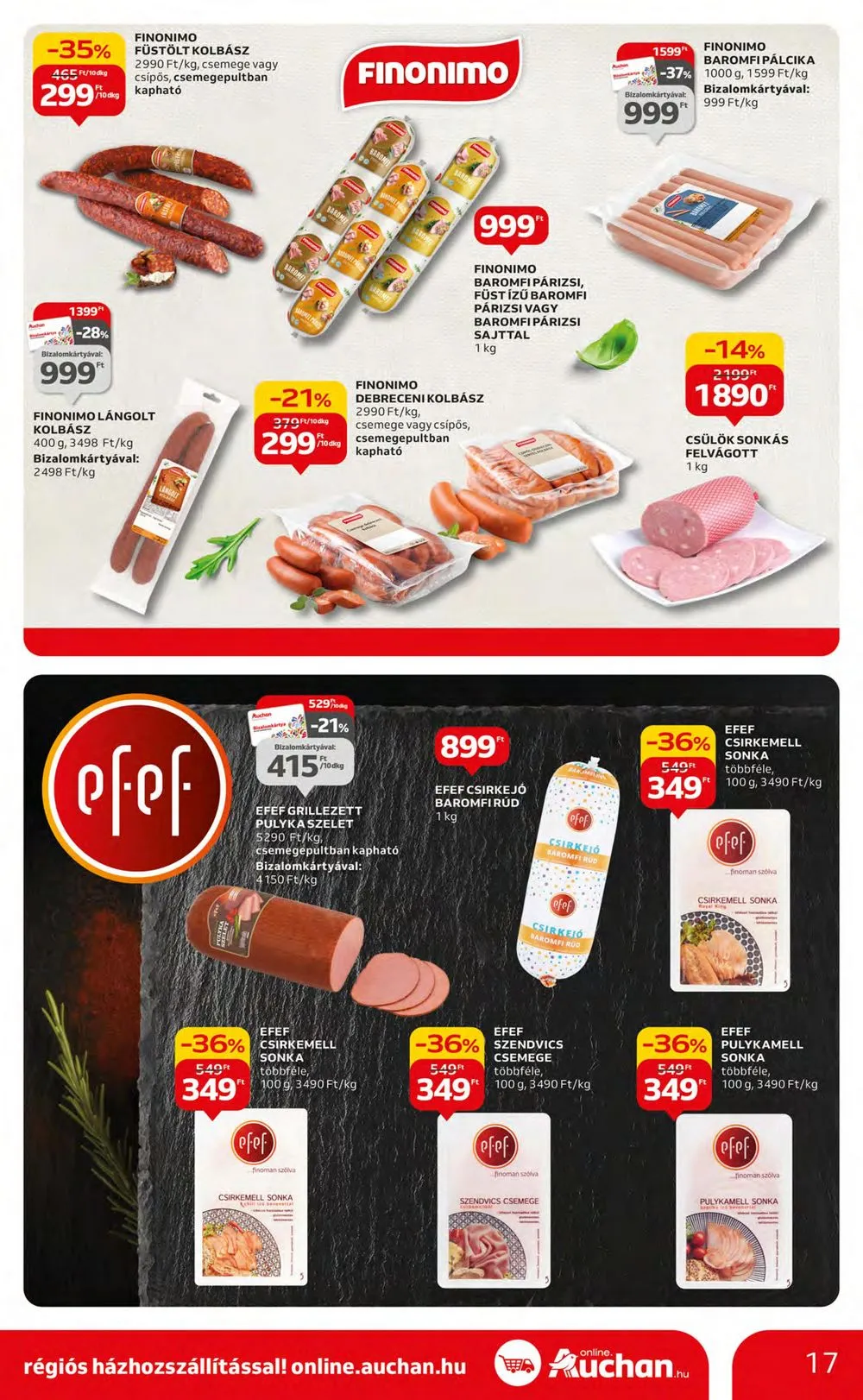 Auchan akciós újság Hipermarket 11.23–11.29 – 17. oldal