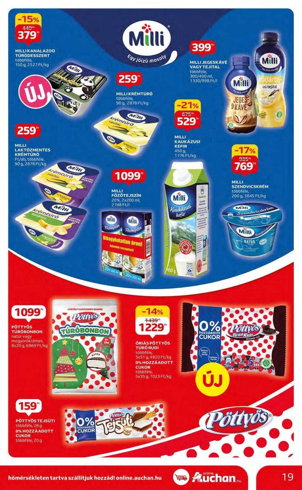 Auchan akciós újság Hipermarket 11.23–11.29 – 19. oldal