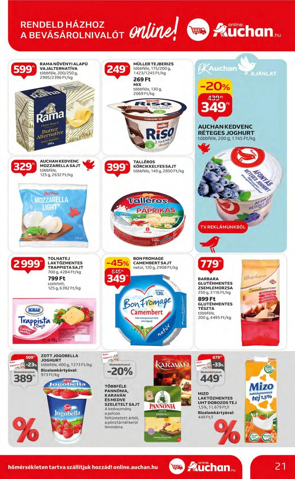 Auchan akciós újság Hipermarket 11.23–11.29 – 21. oldal
