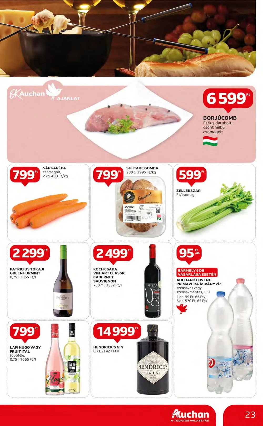 Auchan akciós újság Hipermarket 11.23–11.29 – 23. oldal