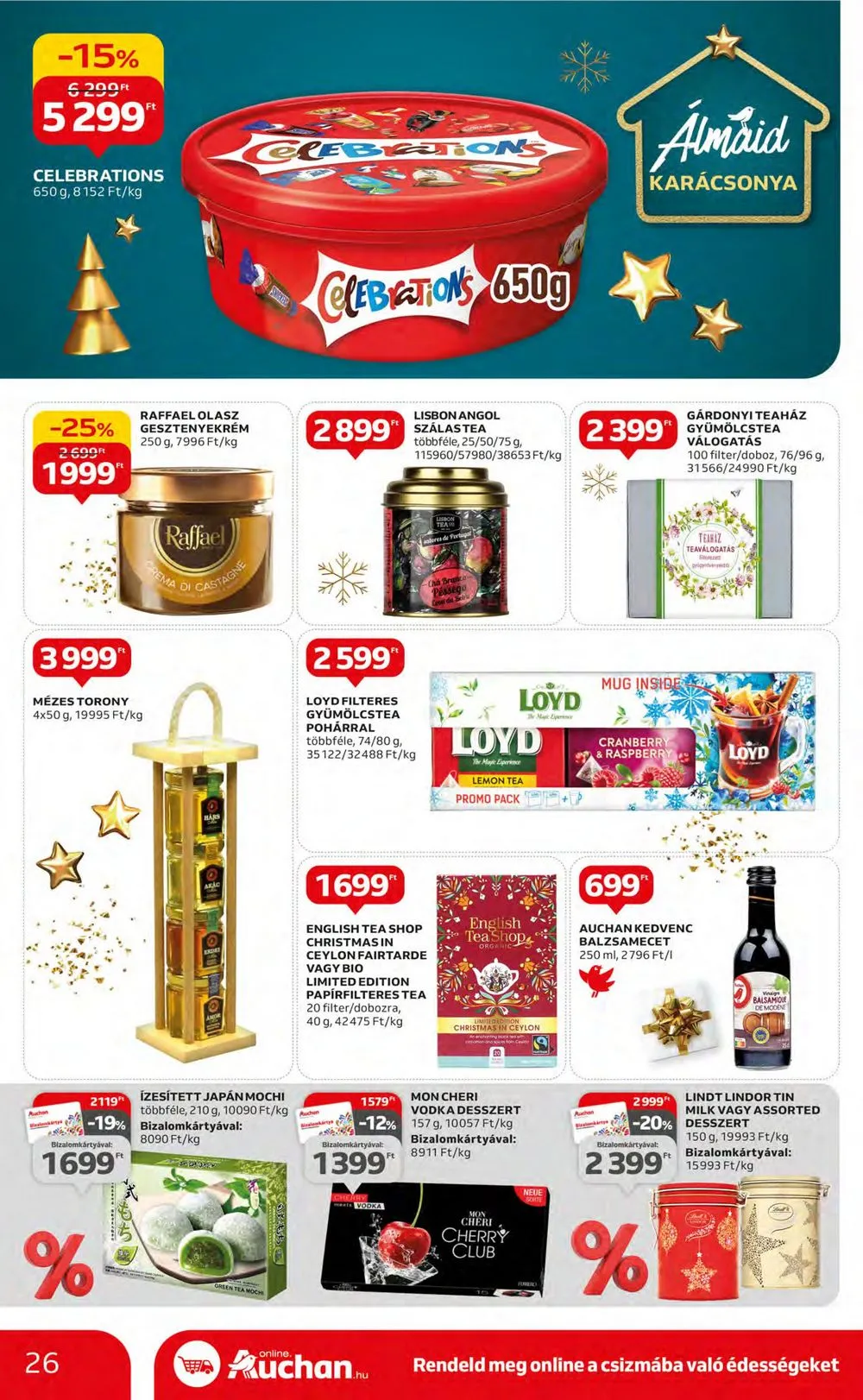 Auchan akciós újság Hipermarket 11.23–11.29 – 26. oldal