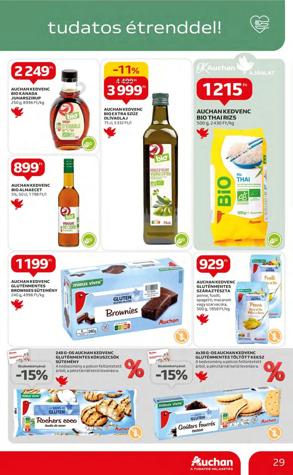 Auchan akciós újság Hipermarket 11.23–11.29 – 29. oldal