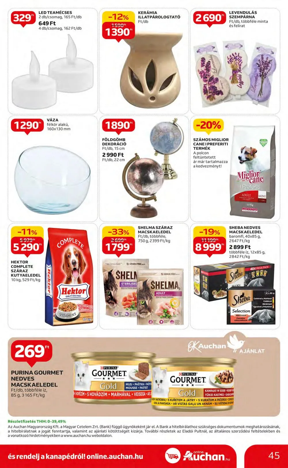 Auchan akciós újság Hipermarket 11.23–11.29 – 45. oldal