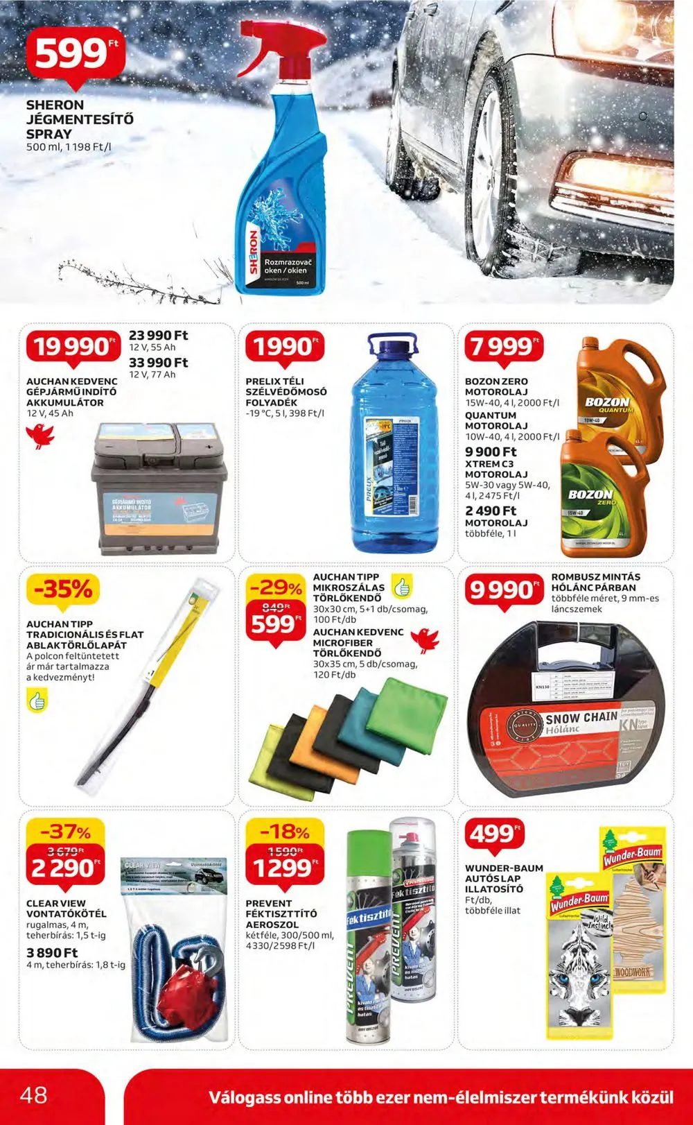 Auchan akciós újság Hipermarket 11.23–11.29 – 48. oldal