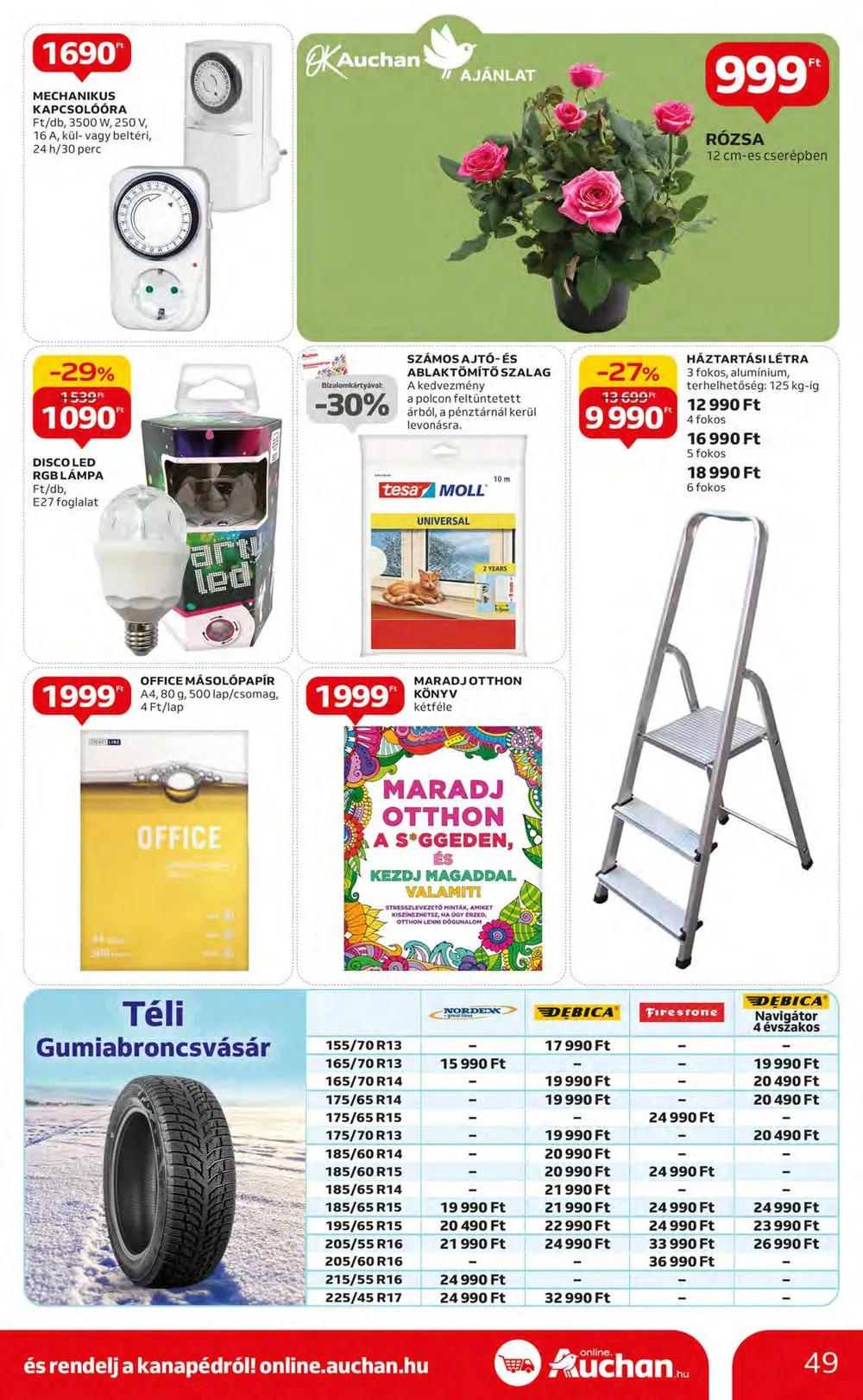 Auchan akciós újság Hipermarket 11.23–11.29 – 49. oldal