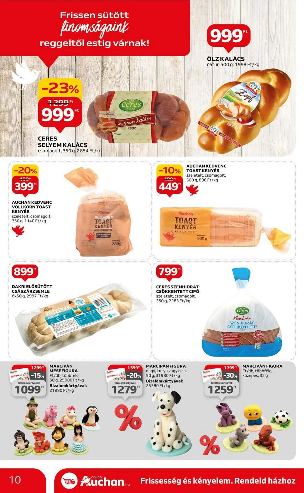 Auchan akciós újság Hipermarket 11.30–12.06 – 10. oldal