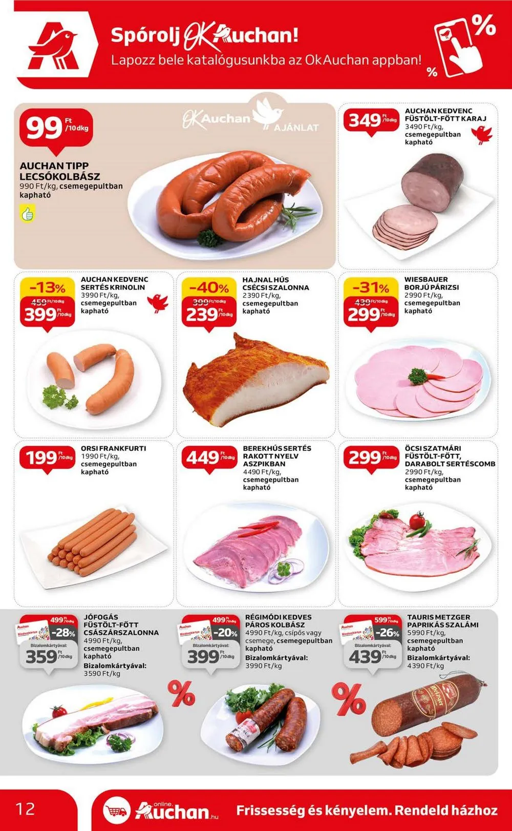 Auchan akciós újság Hipermarket 11.30–12.06 – 12. oldal