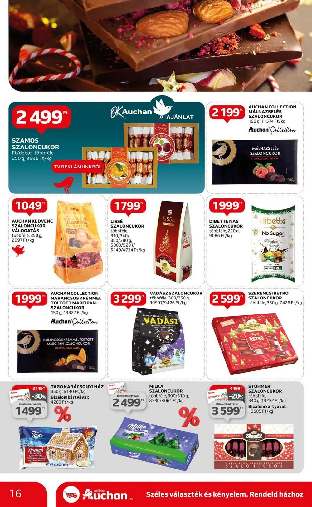 Auchan akciós újság Hipermarket 11.30–12.06 – 16. oldal