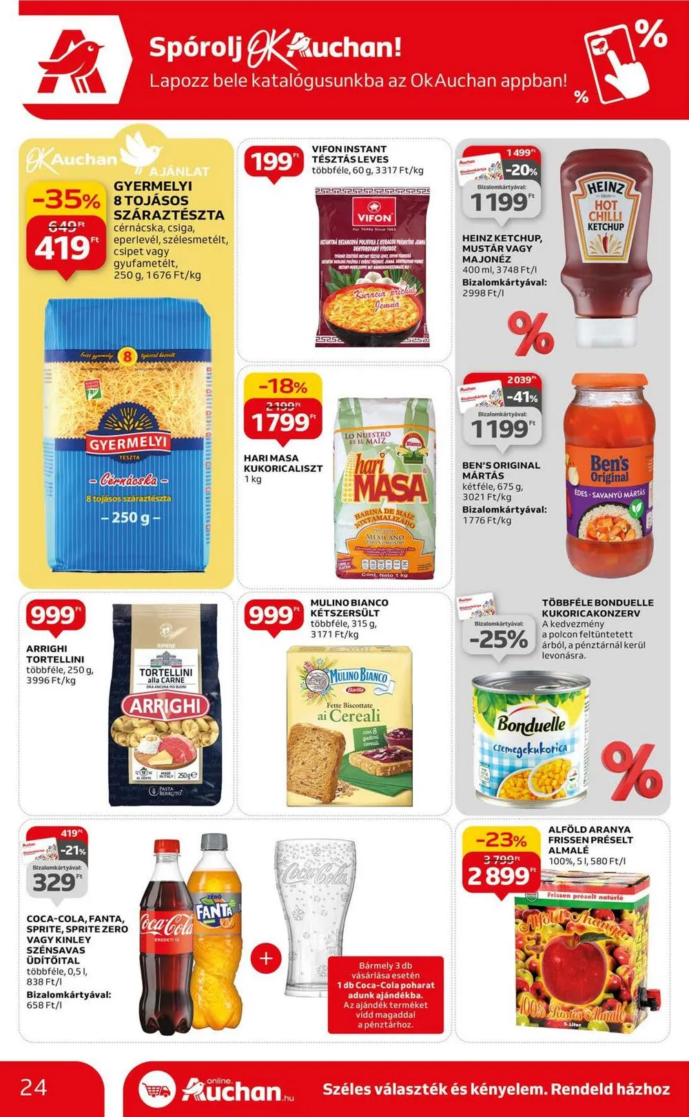 Auchan akciós újság Hipermarket 11.30–12.06 – 24. oldal