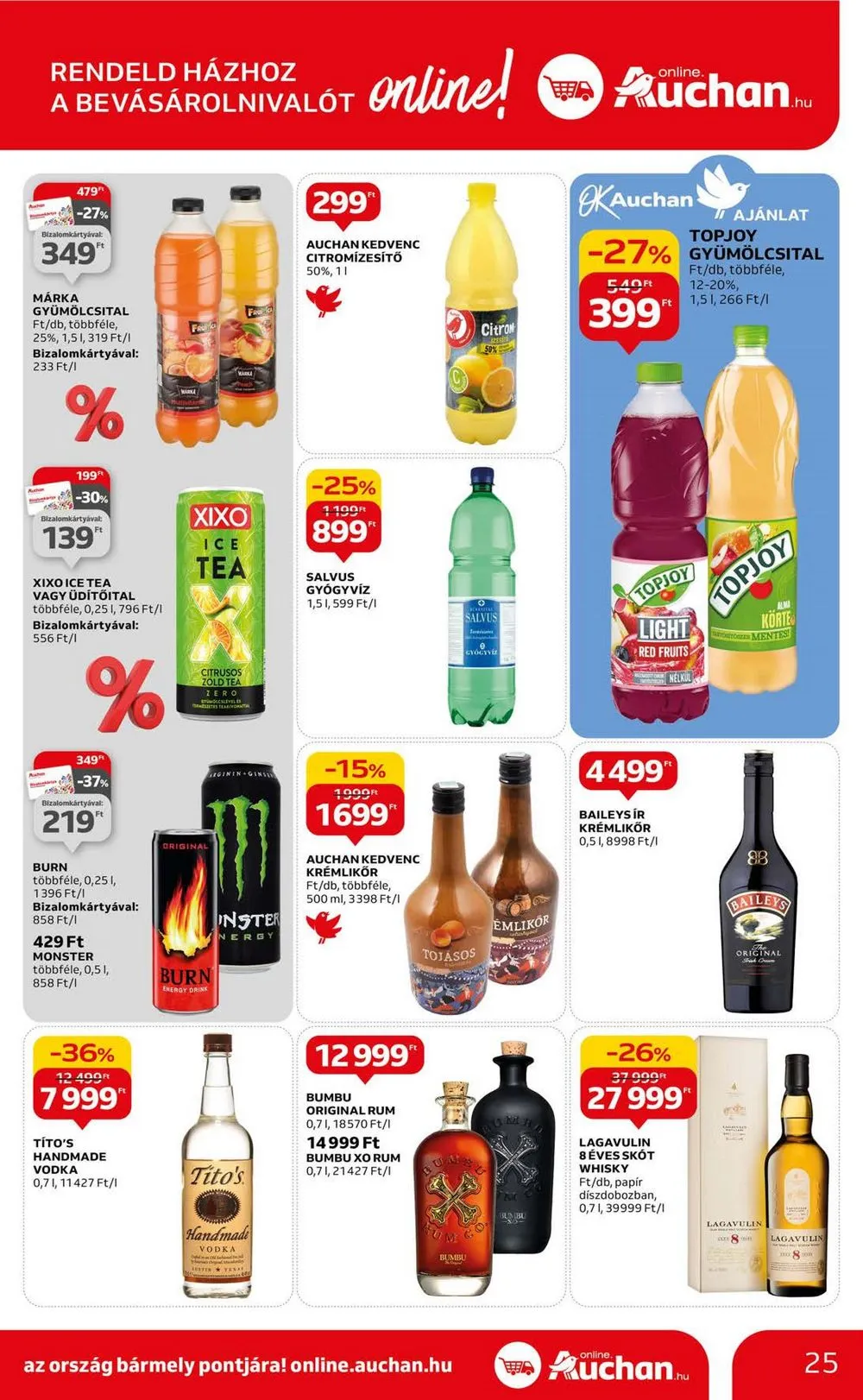 Auchan akciós újság Hipermarket 11.30–12.06 – 25. oldal