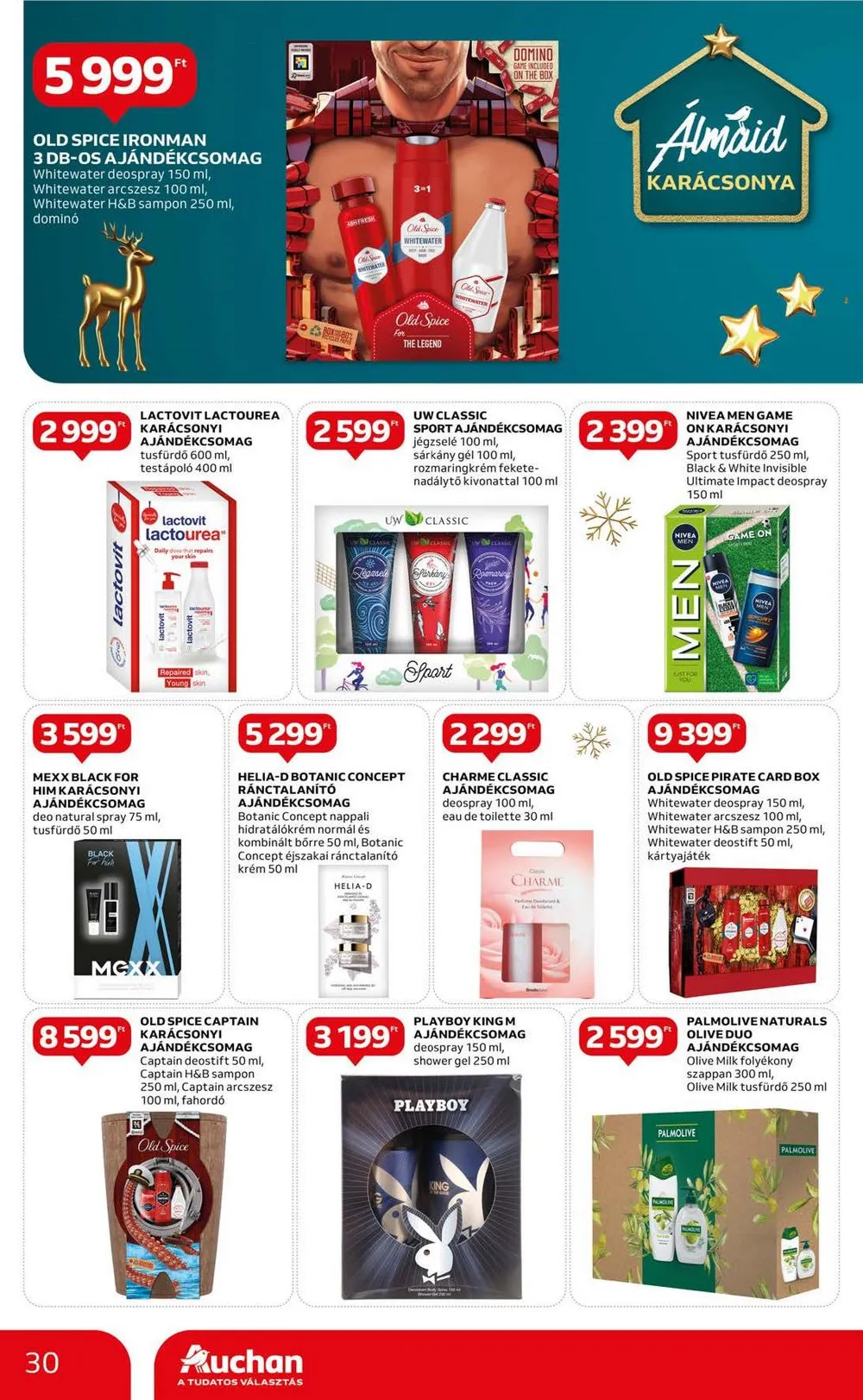 Auchan akciós újság Hipermarket 11.30–12.06 – 30. oldal