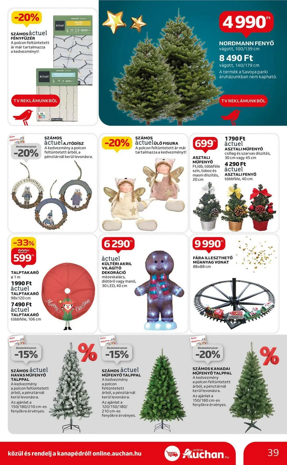 Auchan akciós újság Hipermarket 11.30–12.06 – 39. oldal