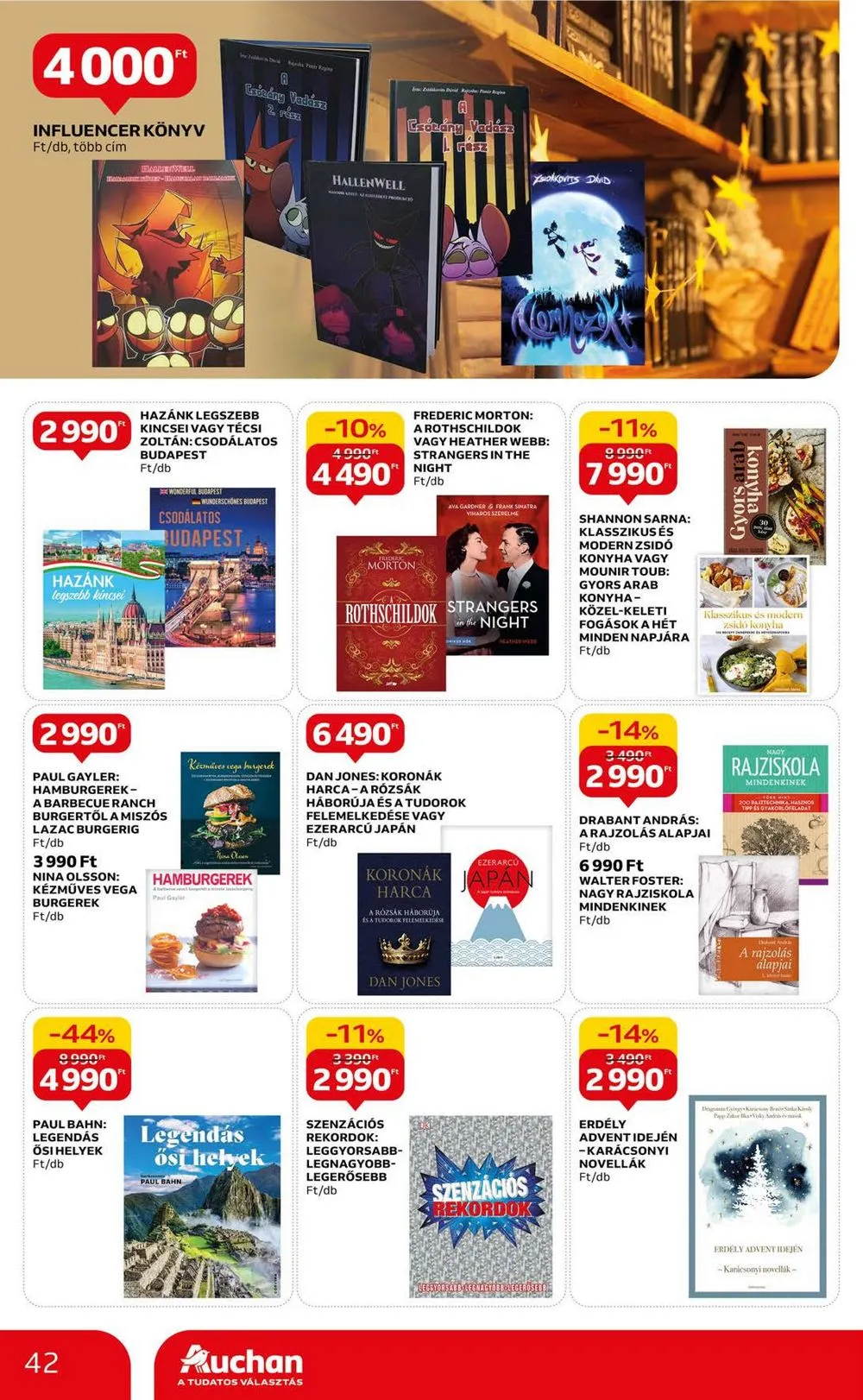 Auchan akciós újság Hipermarket 11.30–12.06 – 42. oldal