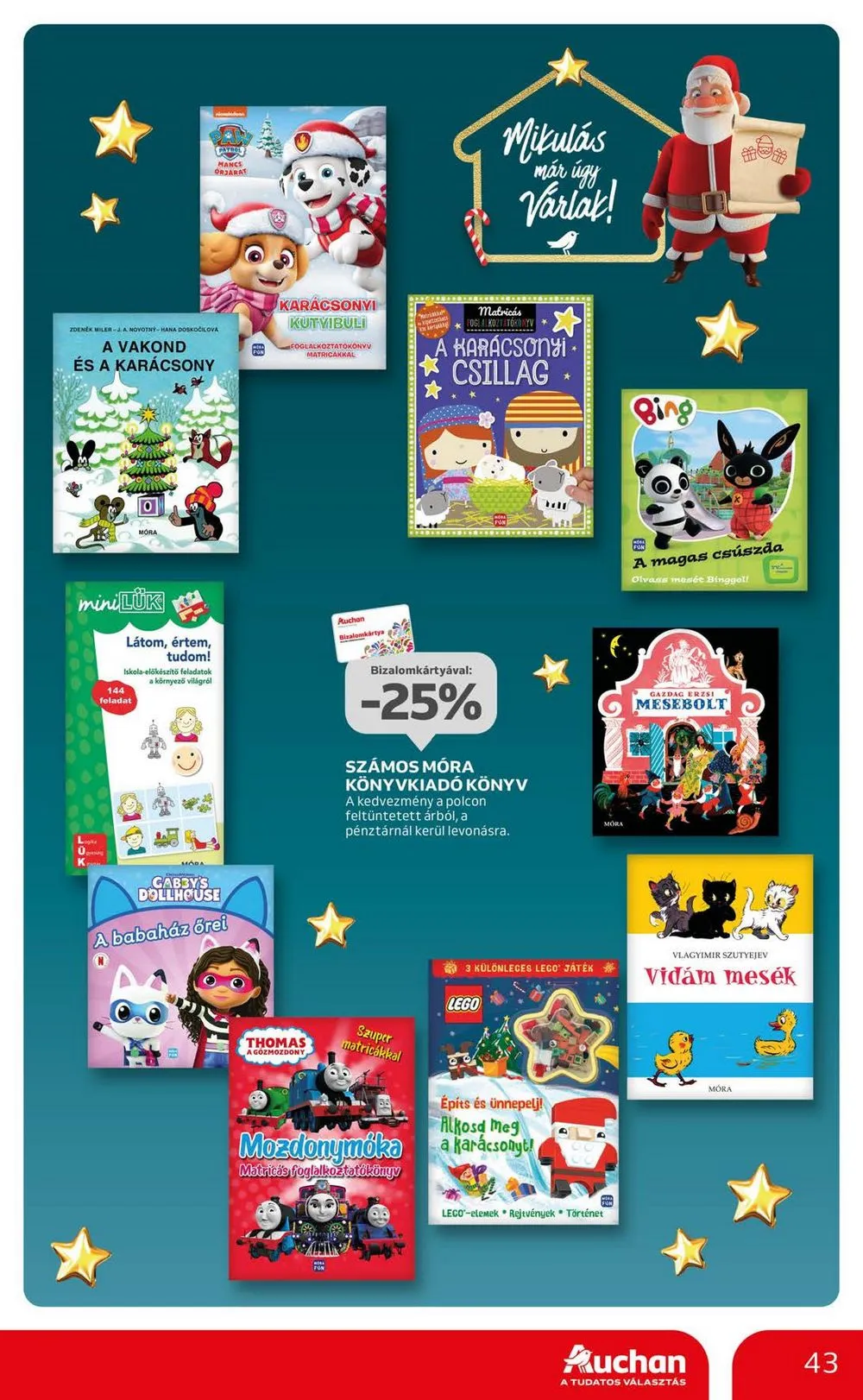 Auchan akciós újság Hipermarket 11.30–12.06 – 43. oldal