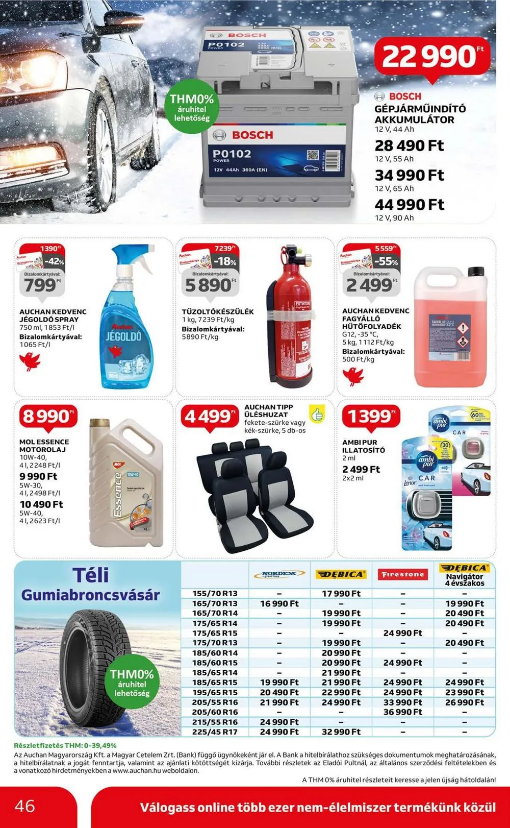 Auchan akciós újság Hipermarket 11.30–12.06 – 46. oldal