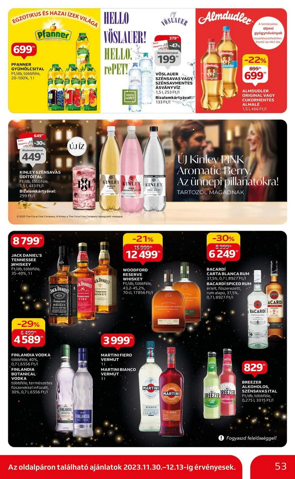 Auchan akciós újság Hipermarket 11.30–12.06 – 53. oldal