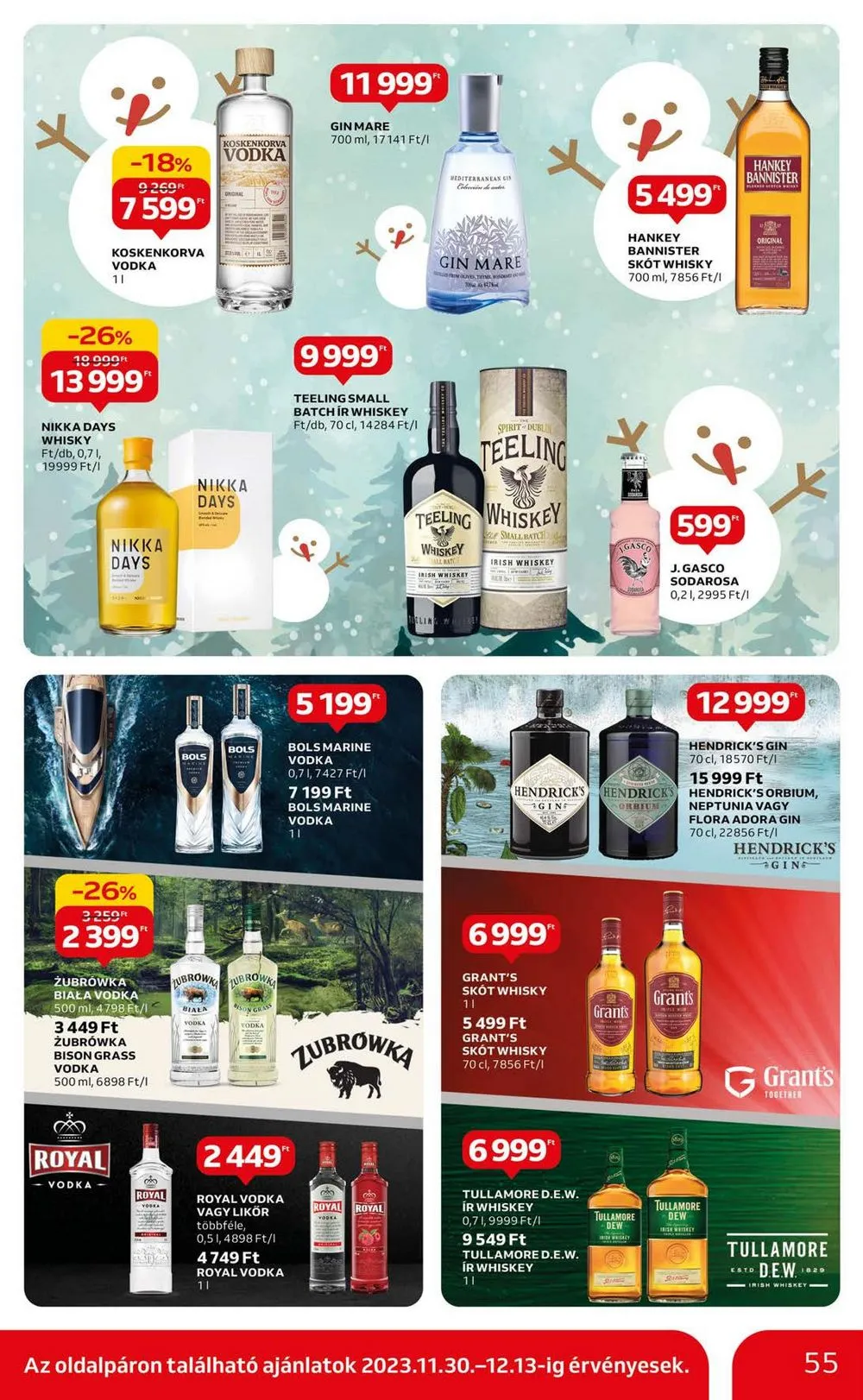 Auchan akciós újság Hipermarket 11.30–12.06 – 55. oldal