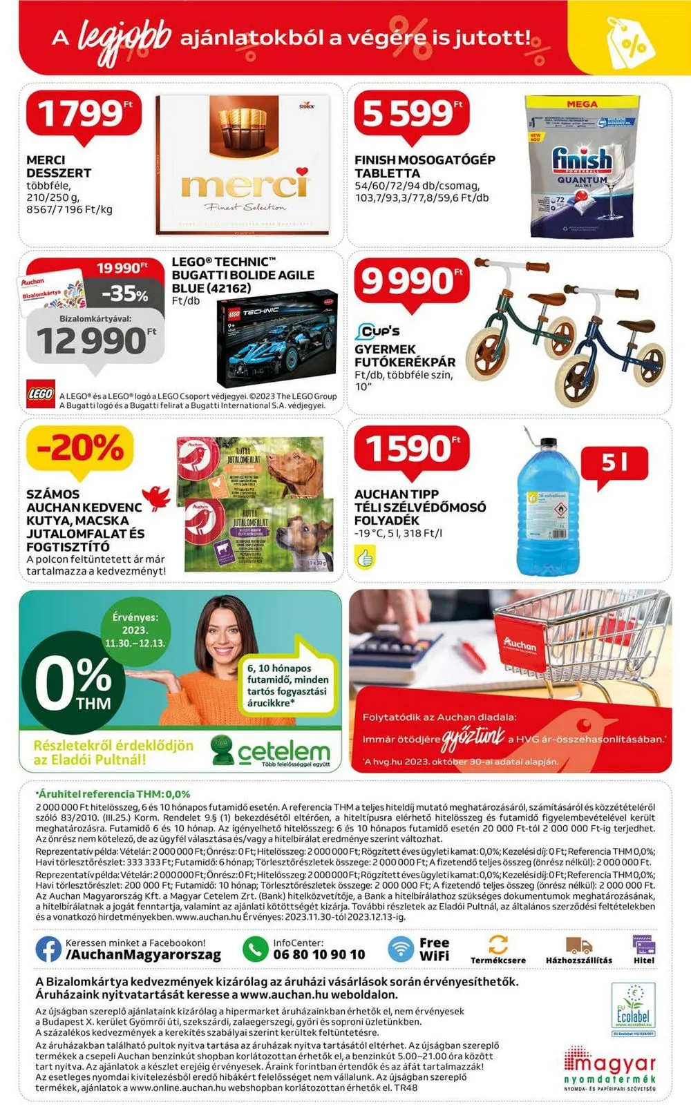 Auchan akciós újság Hipermarket 11.30–12.06 – 64. oldal