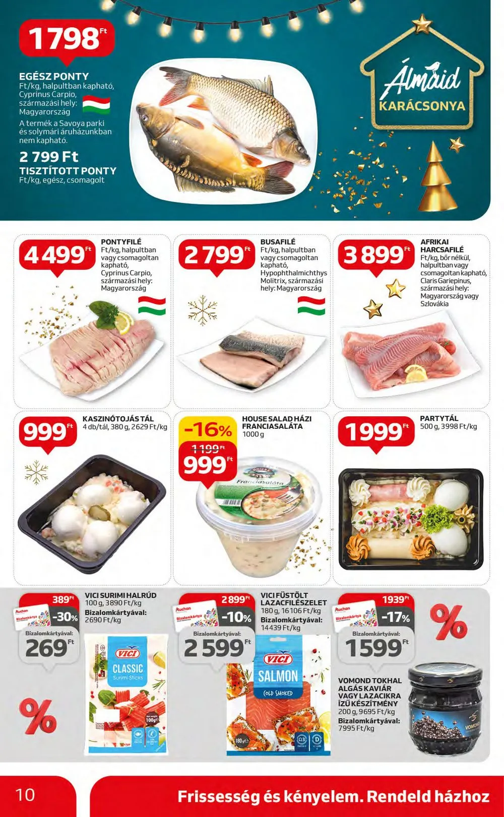 Auchan akciós újság Hipermarket 12.07–12.13 – 10. oldal