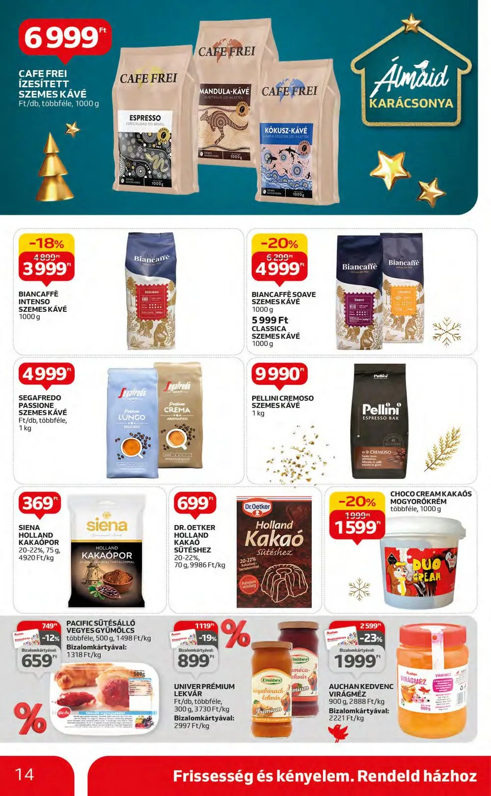 Auchan akciós újság Hipermarket 12.07–12.13 – 14. oldal