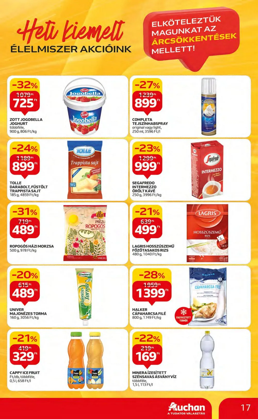 Auchan akciós újság Hipermarket 12.07–12.13 – 17. oldal