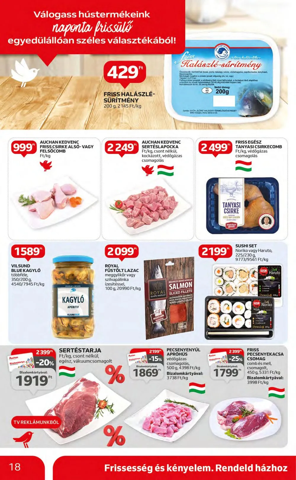 Auchan akciós újság Hipermarket 12.07–12.13 – 18. oldal