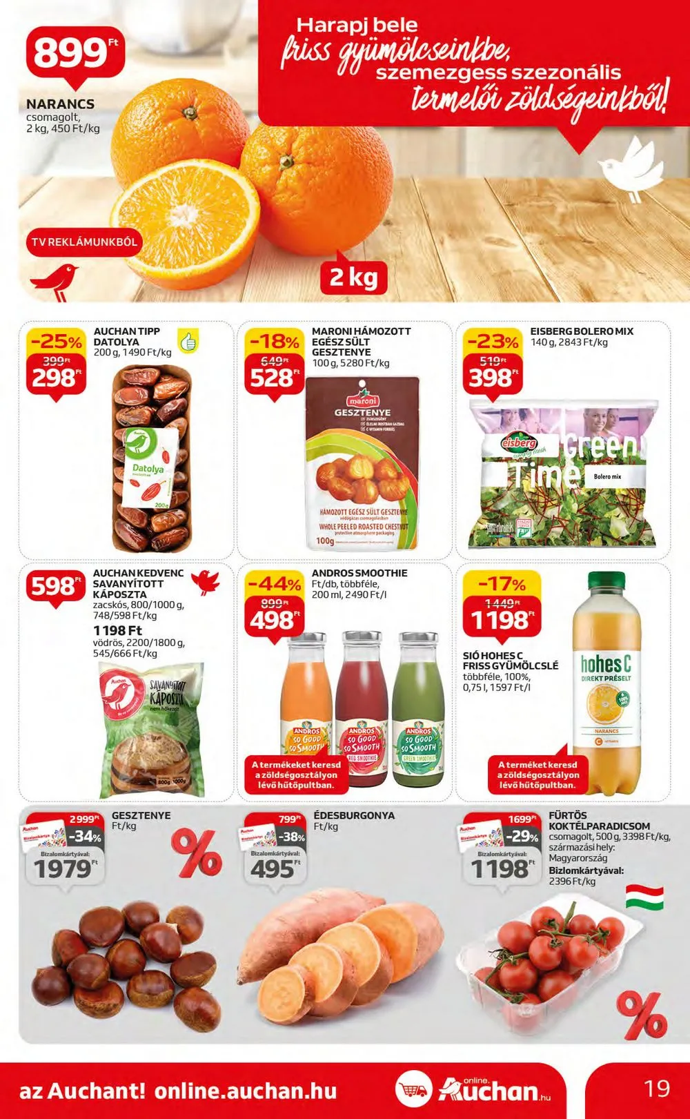 Auchan akciós újság Hipermarket 12.07–12.13 – 19. oldal