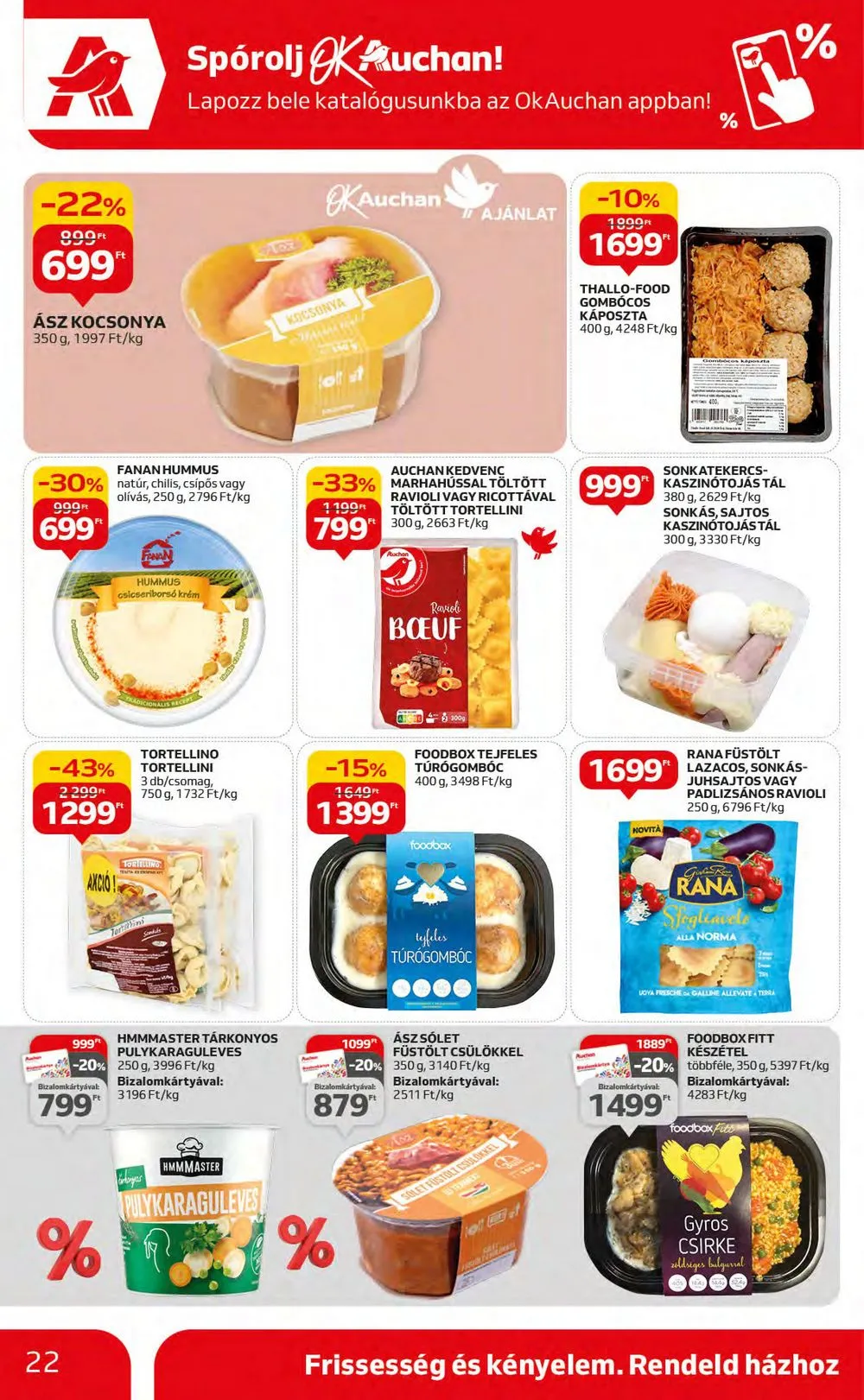 Auchan akciós újság Hipermarket 12.07–12.13 – 22. oldal