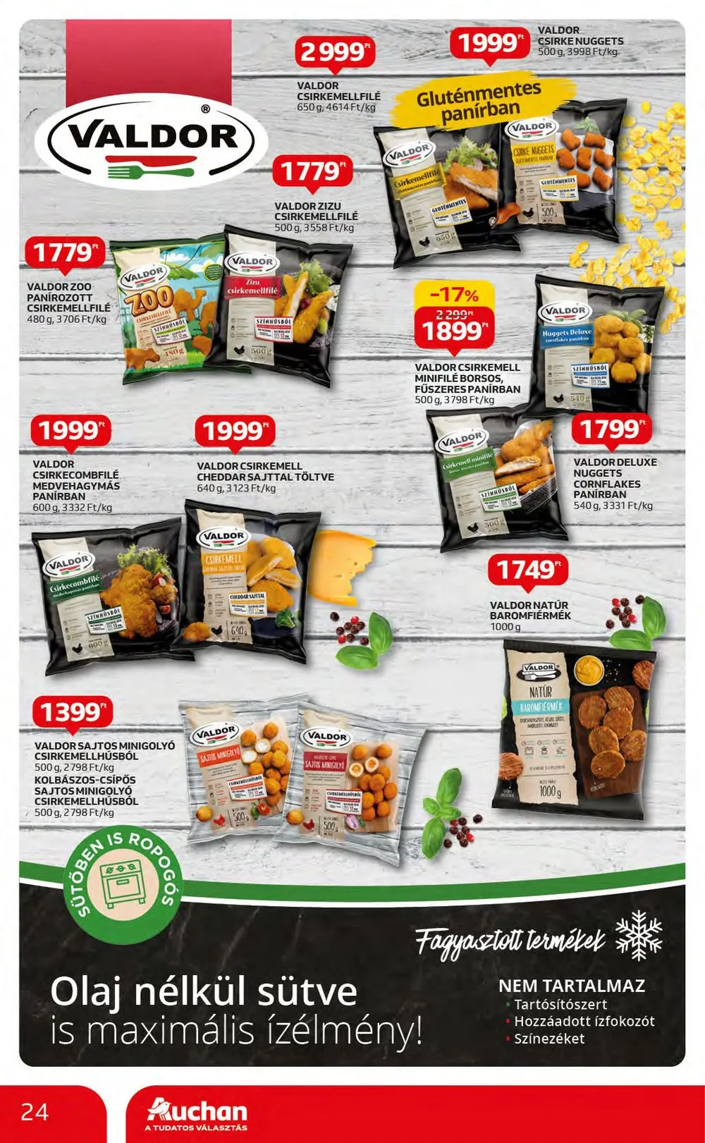 Auchan akciós újság Hipermarket 12.07–12.13 – 24. oldal
