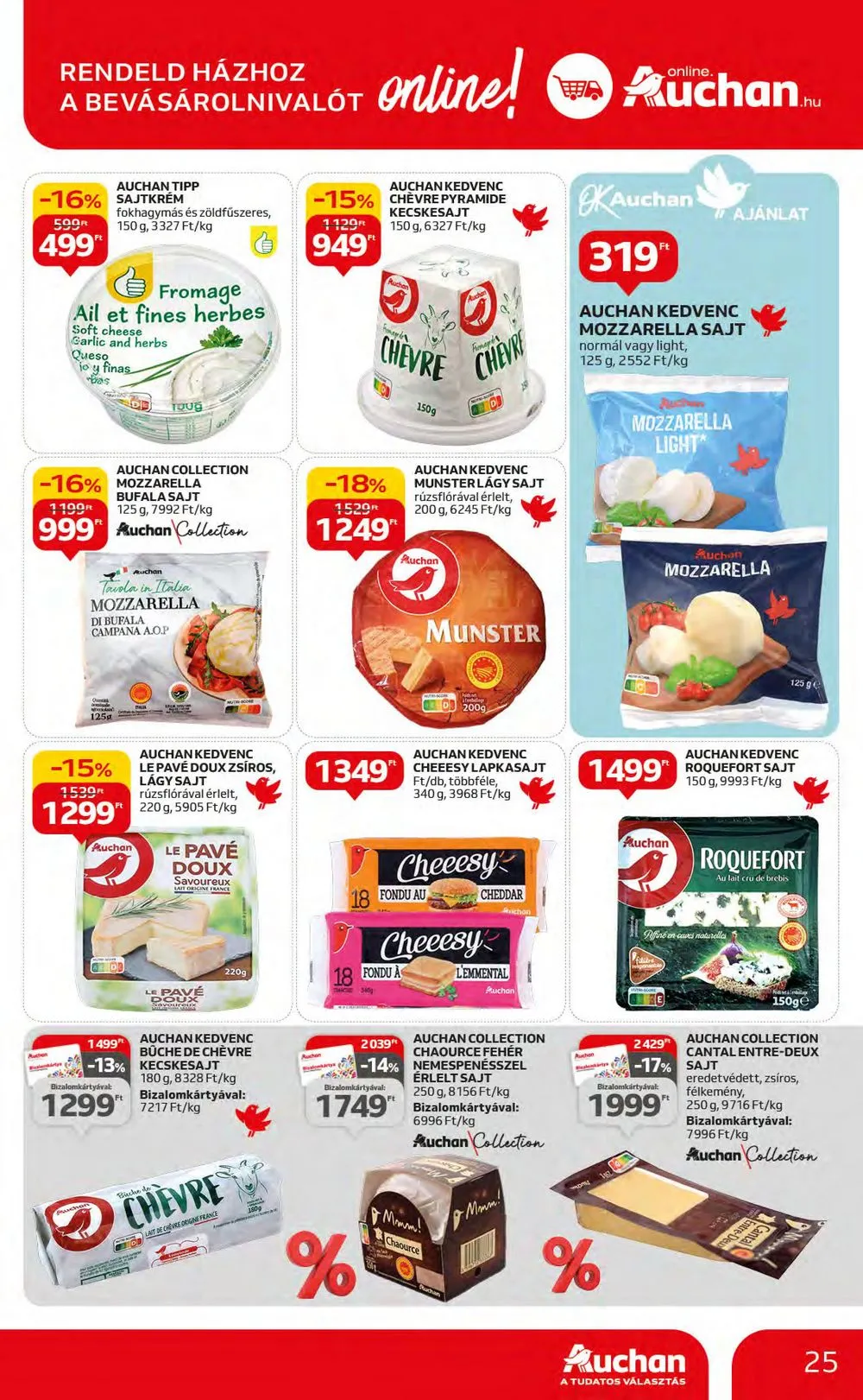Auchan akciós újság Hipermarket 12.07–12.13 – 25. oldal