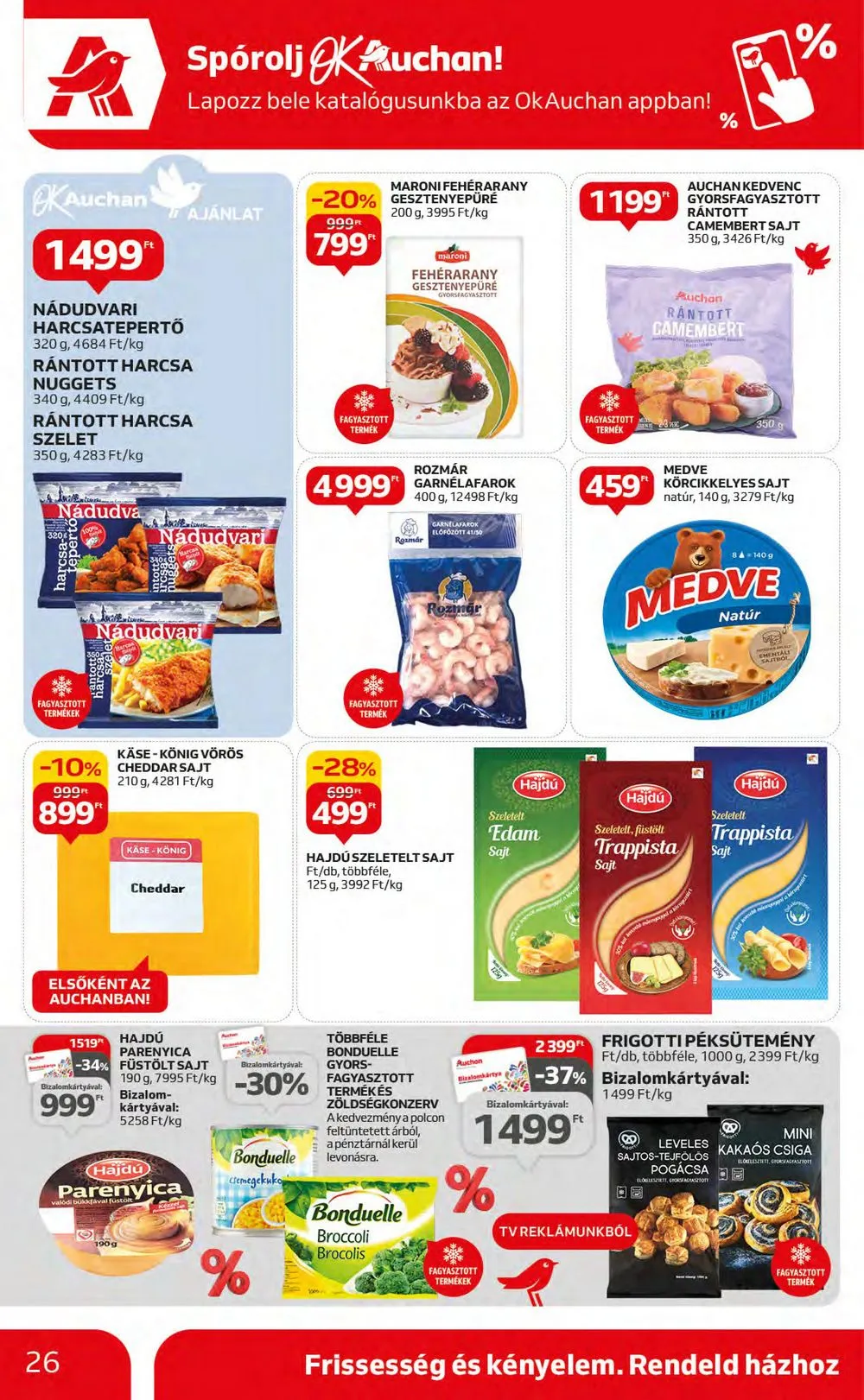 Auchan akciós újság Hipermarket 12.07–12.13 – 26. oldal