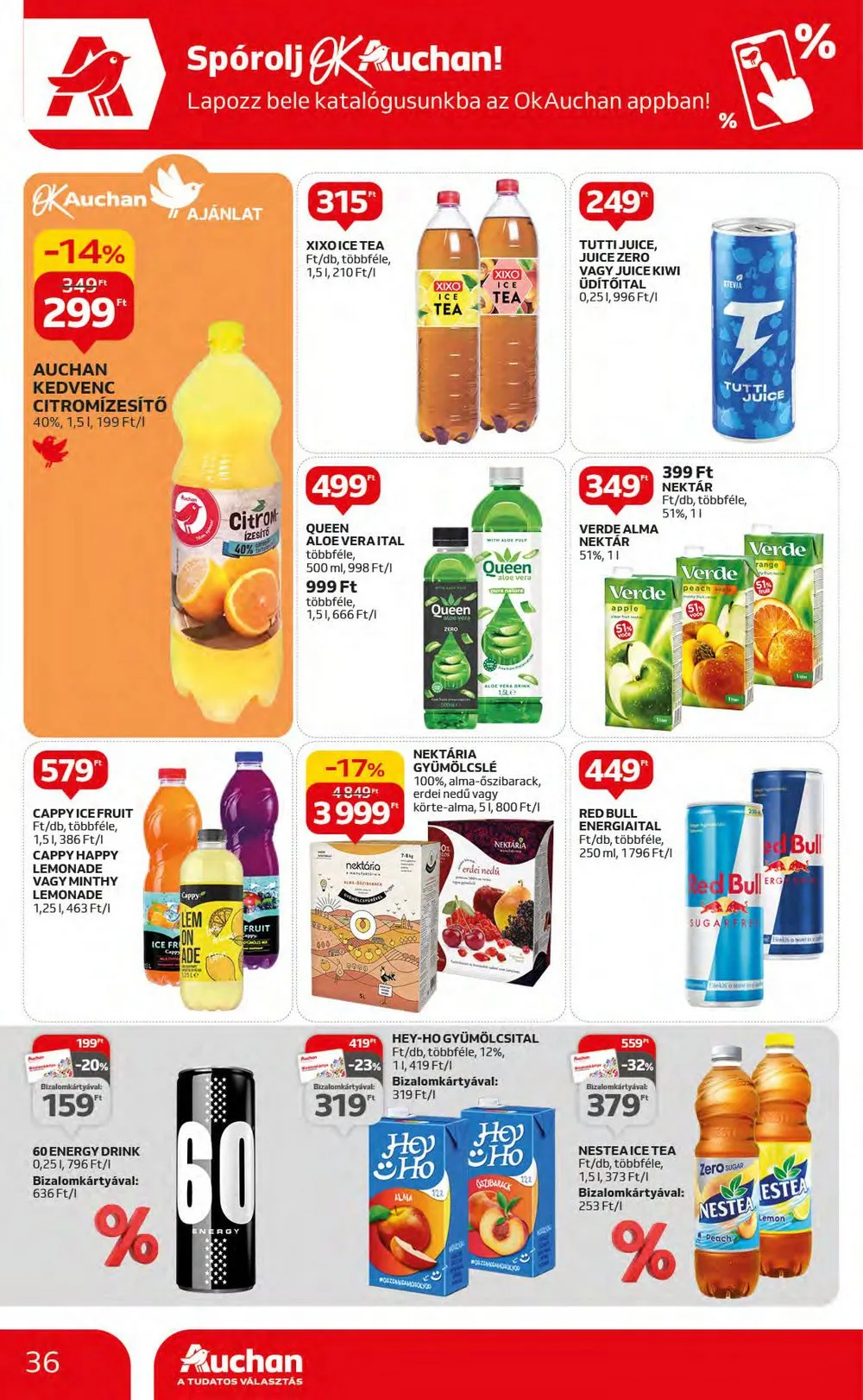 Auchan akciós újság Hipermarket 12.07–12.13 – 36. oldal