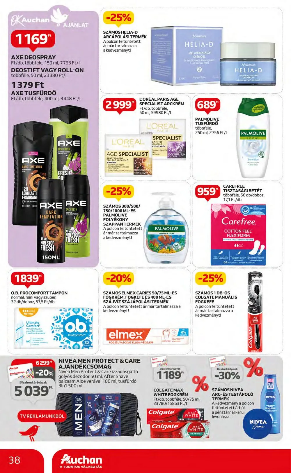 Auchan akciós újság Hipermarket 12.07–12.13 – 38. oldal