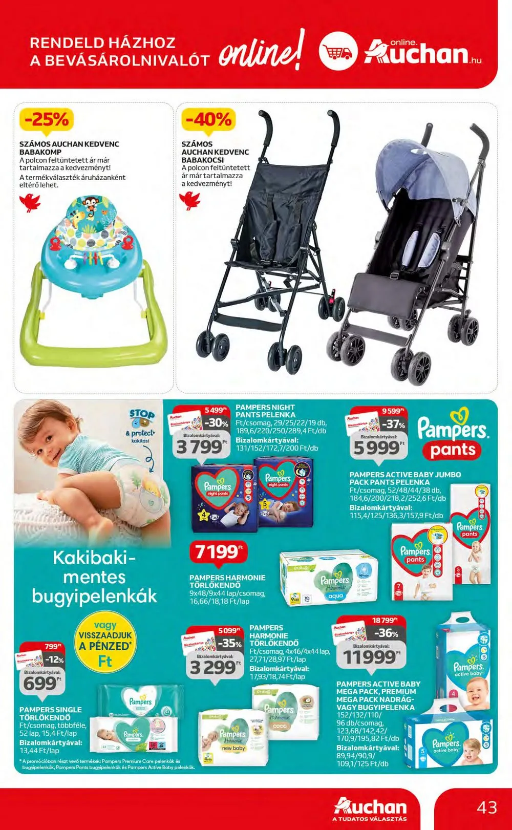 Auchan akciós újság Hipermarket 12.07–12.13 – 43. oldal