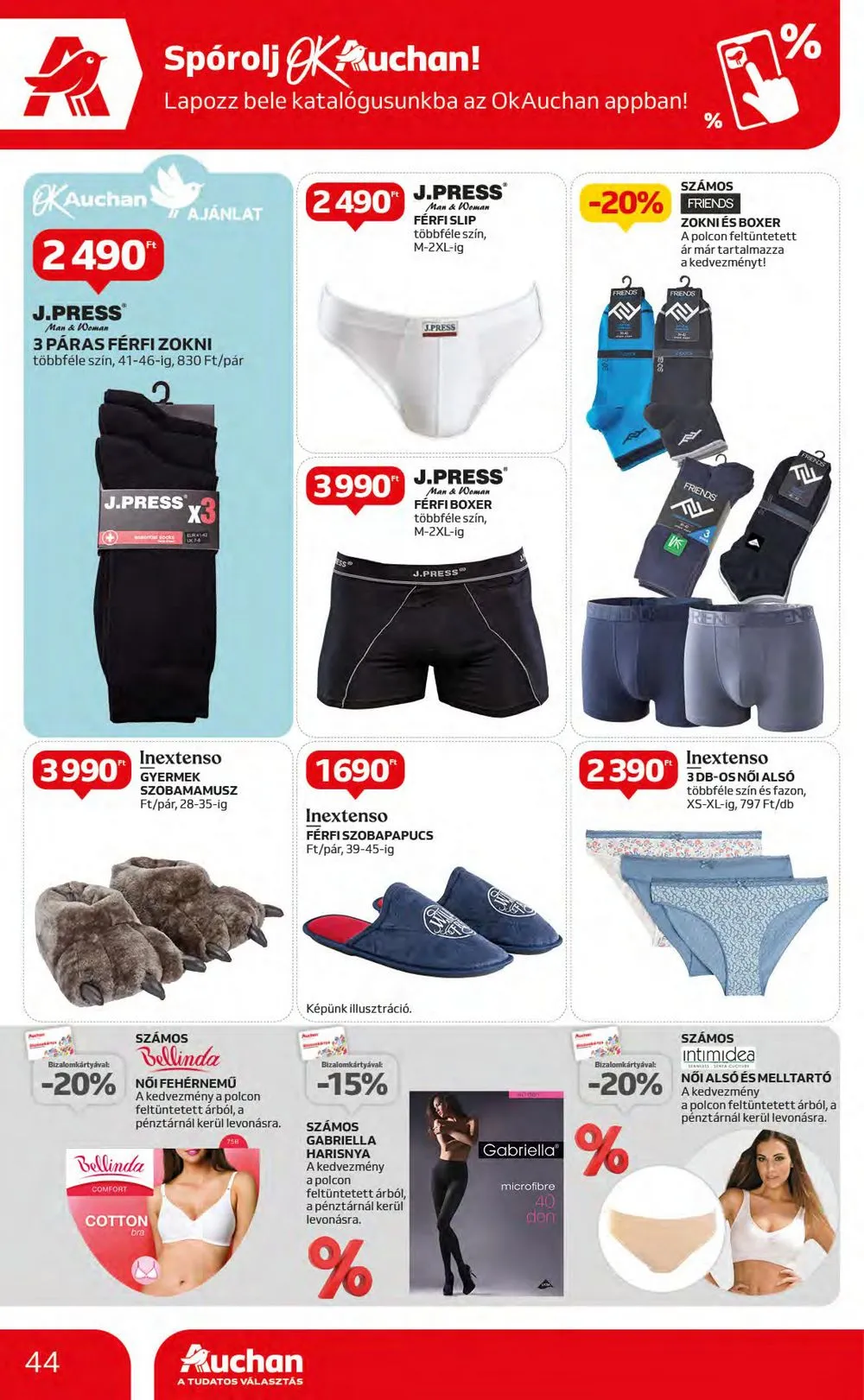 Auchan akciós újság Hipermarket 12.07–12.13 – 44. oldal